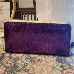 Deux Lux Purple Glitter Wallet